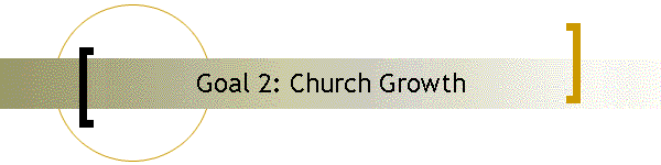 Goal 2: Church Growth