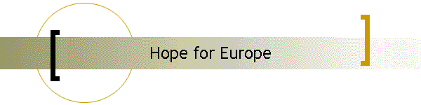 Hope for Europe